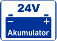Ikona Akum 24V Niebieska